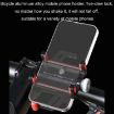 Yellow Aluminum Alloy Motorcycle & Bicycle Mobile Phone Holder - 7