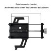 Red Aluminum Alloy Motorcycle Bicycle Mobile Phone Holder - 3