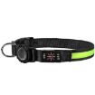 LED Waterproof Quick Release Dog Collar for AirTag, Size S - Green - 1