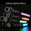 LED Waterproof Quick Release Dog Collar for AirTag, Size S - Green - 3