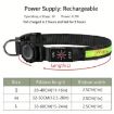 LED Waterproof Quick Release Dog Collar for AirTag, Size S - Green - 9
