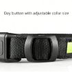 AirTag Dog Collar LED Waterproof Quick Release, Size M, Red - 8
