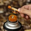 Large Yellow Outdoor Camping Gas Cylinder Adapter Stove Connector - 3