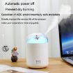 Snowman Humidifier 500ml USB Desktop with Colorful Light - White - 4