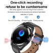 1.43" AMOLED Smartwatch: Heart Rate, BP Monitor, Bluetooth, Black Strap - 5