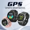 Pink Outdoor GPS Sport Watch - 1.32" HD Screen, Multi Sport Mode Smartwatch - 2