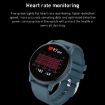 Bluetooth Talk Smartwatch - Heart Rate/BP/Oxygen/Sleep Monitor (Blue) - 8