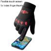 LANYIER Gray Motorcycle Gloves - Warm, Windproof, Waterproof, Touch Screen - 5