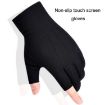 Women's Full Finger Green Outdoor Bicycle Fishing Gloves, Breathable Anti-UV - 4