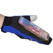 Men's Motorcycle Gloves Racing Anti-Slip Hard Shell Touchscreen Red - 4