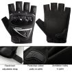 Men's Blue Half Finger Motorcycle Gloves - Tactical, Hiking, Outdoor Sports - 7
