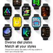 Pink Smart Watch - Blood Oxygen, Sleep & Heart Rate Monitor, Sports Watch - 4