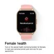 Pink Smart Watch - Blood Oxygen, Sleep & Heart Rate Monitor, Sports Watch - 9