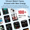 Sports Smart Watch 2.06" Ultra HD AMOLED Screen Bluetooth (Black) - 3