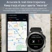 Outdoor Sports Smart Watch - 1.43" AMOLED Screen, Bluetooth, Black - 5