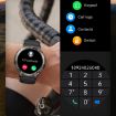 Silver Bluetooth Smart Watch - Pedometer, Heart Rate & Sleep Monitor - 7