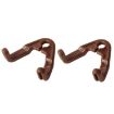 Hidden Car Headrest Storage Hooks - 1 Pair Brown Car Seat Hook - 1