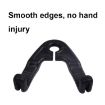 Hidden Car Headrest Storage Hooks - 1 Pair Brown Car Seat Hook - 3