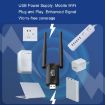 USB Powered WiFi Signal Amplifier - Wireless Router Extension (Black) - 6