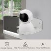 3pcs Acrylic Wall Mount Bracket for Baby Monitor/Camera/Speaker YX135 - 4