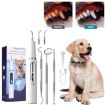 Ultrasonic Dog Teeth Cleaner - Electric Tartar Remover for Pets (White) - 3