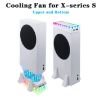 XBOX Series S Console Cooling Fan with LED Light Strip - White - 3
