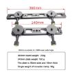 Double Camera Bracket Arca Swiss Quick Release Plate with Movable Base - 4