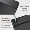 A4 Leather Meeting Clip Pad - Office Document Board & Writing Pad (Coffee) - 4
