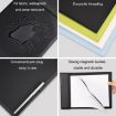 A4 Leather Meeting Clip Pad - Office Document Board & Writing Pad (Coffee) - 5