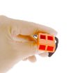 Dual-Frequency Outdoor Survival Whistle with Lanyard - Orange - 5