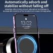 AIMITE X11 Car Vacuum Magnetic Phone Holder - Silver Model - 7