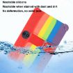 TCL TAB 11 FE Shockproof Silicone Case with Holder - Rainbow Color - 7