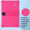 TCL TAB 11 FE Shockproof Silicone Case with Holder - Rainbow Color - 8