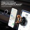 AIMITE C2 Car Vacuum Magnetic Rotatable Phone Holder (Black) - 8