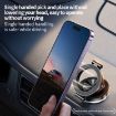 AIMITE C2 Car Vacuum Magnetic Rotatable Phone Holder (Black) - 9