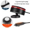 12V Car Heater 360 Adjustable Defogger & Defroster Fan (Black Yellow) - 5