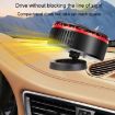 12V Car Heater 360 Adjustable Defogger & Defroster Fan (Black Yellow) - 8