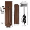 Brown Outdoor Camping Survival Drill Bit & Wood Chopping Tool - 3