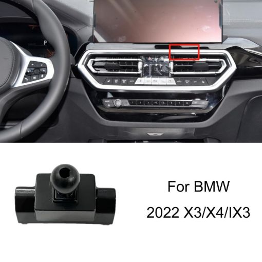 BMW Car Air Outlet Phone Holder Base for 22 X3/X4/IX3 Models - 1
