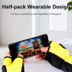 USB Charging Heated Gloves for Skiing & Motorcycle Cycling - Yellow - 5