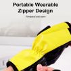 USB Charging Heated Gloves for Skiing & Motorcycle Cycling - Yellow - 6