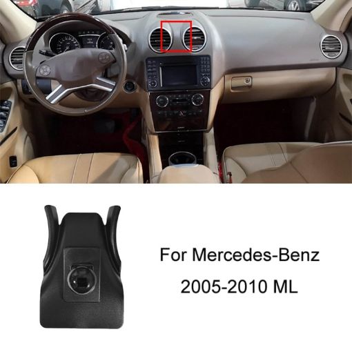 Mercedes-Benz Mobile Phone Holder for 05-10 ML Air Outlet Base - 1