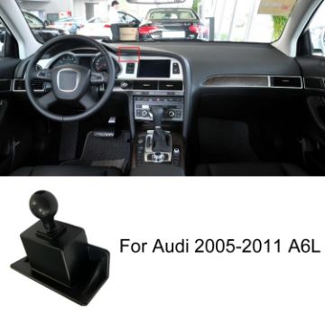 Audi A6L 05-11 Left Driving Car Phone Holder Mount Base - 1