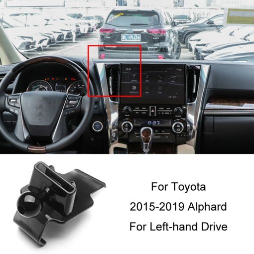 Toyota Alphard 15-19 LHD Air Outlet Phone Holder Base - 1