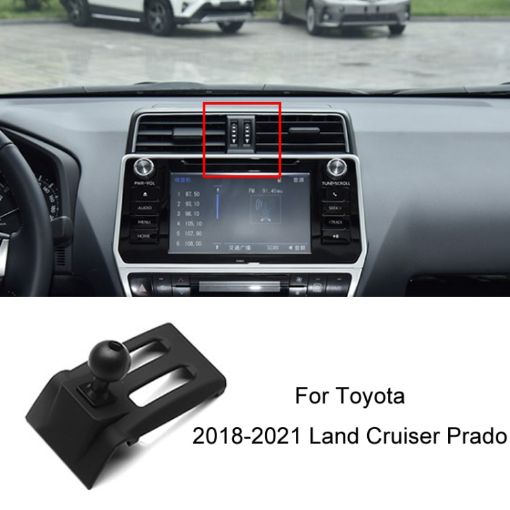 Toyota Land Cruiser Prado 18-21 Air Outlet Phone Holder Base Left Drive - 1