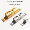 Large Silver Magnetic Spring Cabinet Door Catch - 2pcs Set - 5