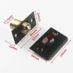 Gold Stainless Steel & Copper Door Bumbler Lock - Household Security - 3