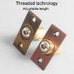 Gold Stainless Steel & Copper Door Bumbler Lock - Household Security - 5