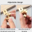 Gold Stainless Steel & Copper Door Bumbler Lock - Household Security - 6