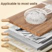 Multifunctional Suction Cup Hook Storage Rack - Traceless Adhesive, White - 7